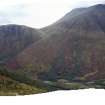 Panoramic view towards Ben Nevis from the fort, photograph of Dun Deardail, from a topographic archaeological survey at five Pictish Forts in the Highlands