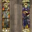 General view of window on east wall.