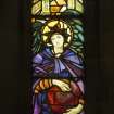 Detail of window on east wall.