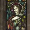 Detail of window on east wall.