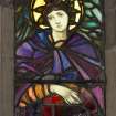 Detail of window on east wall.