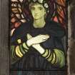 Detail of window on east wall.