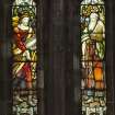 Detail of window on west wall.