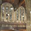 General view of transept from nave.