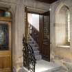 General view of entrance to gallery stair.