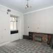 Interior. North Range. 3rd Floor Managers Flat.Parlour. General View to circa 1970s faked brick fireplace.