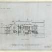 Drawing of north elevation, Ardvreck, 516 Perh Road, Dundee for Mrs H Walker.