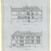 Drawing of sections, Ardvreck, 516 Perh Road, Dundee for Mrs H Walker.
