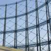 Gasholder no.1, detail of standards and cross trusses from 1903