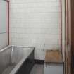 First floor. Gent's baths. View of replacement steel bath.