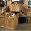 General view of pulpit and communion table.