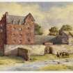 View of Redhouse as it might have been at an earlier date.