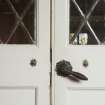 Detail of door handle in narthex, Chalmers Memorial Church, Gosford Road, Port Seton.