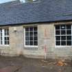 Historic building recording, North wing, General view of the S elevation from E, Braehead Mains, 603 Queensferry Road, Edinburgh