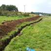 Watching brief, Earth wire trench from N, Rhunahaorine, Kintyre, Argyll