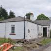 Historic building survey, External N and W-facing elevations, 2 Heriot Way, Borders Railway Project