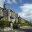 View from south-west showing No 3 Park Avenue, Dunfermline