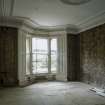 Interior view showing North Room on first floor of No 17 Belhaven Terrace West, Glasgow.