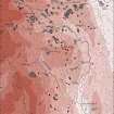 Upper Annandale landscape case-study area: map showing the monuments of the prehistoric and Roman landscape against the extent of forestry and modern cultivated land. Published in Eastern Dumfriesshire: an archaeological landscape.