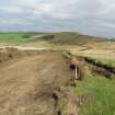 Watching brief, Track and ditch, Clashindarroch Windfarm, Aberdeenshire