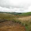 Watching brief, Trackway stripping - progress shot although bog was not stripped (6/9/13), Clashindarroch Windfarm, Aberdeenshire