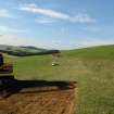 Watching brief, Trackway stripping and extension of existing track - progress shots, Clashindarroch Windfarm, Aberdeenshire