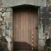 Kilchurn Castle, Loch Awe, Dalmally - walkover survey - digital image - Doorway of Castle