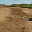 Archaeological excavation, Day 1, Ditch and palisade S, Standingstone, Traprain Law Environs Project Phase 2, East Lothian