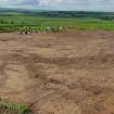 Archaeological excavation, Day 1, Ditch NE, Standingstone, Traprain Law Environs Project Phase 2, East Lothian