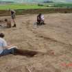 Archaeological excavation, Day 6, F13 palisade, Standingstone, Traprain Law Environs Project Phase 2, East Lothian