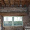 Standing building survey, Room 0/1, Detail of window in N wall, Kellie Castle, Arbirlot