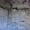 Standing building survey, Room 01, Detail of S wall, Kellie Castle, Arbirlot