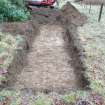 Archaeological evaluation, Post excavation of Trench 5, Birkwood House, Lesmahagow