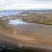 Aerial view of Whiteness Sands, E of Tain, Easter Ross, looking E.