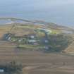 Oblique aerial view of Alness Point, Easter Ross, looking S.
