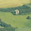 Aerial view of Castle Stuart, near Dalcross, E of Inverness, looking E.