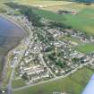 Aerial view of Ardersier and the Moray Firth, looking N.