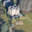 Aerial view of Castle Leod, near Strathpeffer, looking N.