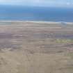 Aerial view of Tain bombing range, Tarbat Ness, looking N.