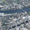 Aerial view of central Inverness, looking WSW.