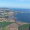 An oblique aerial view of Avoch, Fortrose and the Black Isle, looking NNE.