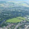 Aerial view of Bught Park, Inverness, looking SE.
