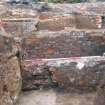 Archaeological excavation, Brick walls, 133-139 Finnieston Street