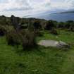 Digital photograph of panel to south, from Scotland's Rock Art Project, Glenvoidean 2, Bute, Argyll and Bute