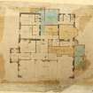 Additions, West Park Hall, 319 Perth Road, Dundee.
Ground Floor Plan.