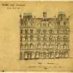 Proposed Hotel for Wm Smith, Queen's Hotel, 160 Nethergate, Dundee.
Front Elevation.