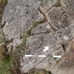 Digital photograph of close ups of motifs, from Scotland's Rock Art Project, Ormaig 1, Kilmartin, Argyll and Bute