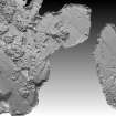 Snapshot of 3D model, from Scotland's Rock Art Project, Ormaig 2, Kilmartin, Argyll and Bute