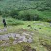 Digital photograph of rock art panel context, Scotland's Rock Art Project, Ormaig 2, Kilmartin, Argyll and Bute