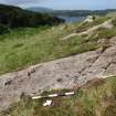 Digital photograph of panel to east, from Scotland's Rock Art Project, Ormaig 2, Kilmartin, Argyll and Bute